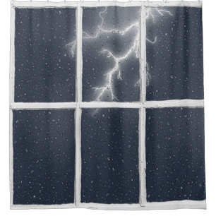 Lightning in Window