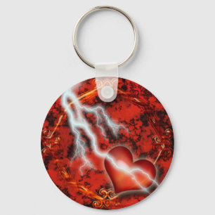 Lightning Love Keychain