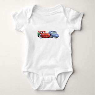 Lightning McQueen & Sally Baby Bodysuit