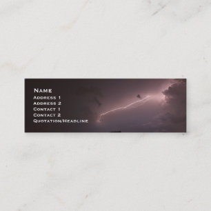 Lightning Mini Business Card