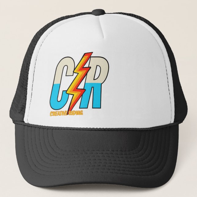 Lightning on the streets trucker hat (Front)