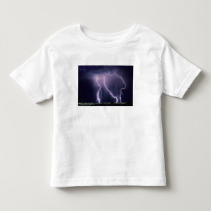 Lightning over Salt Lake Valley, Utah. Toddler T-shirt