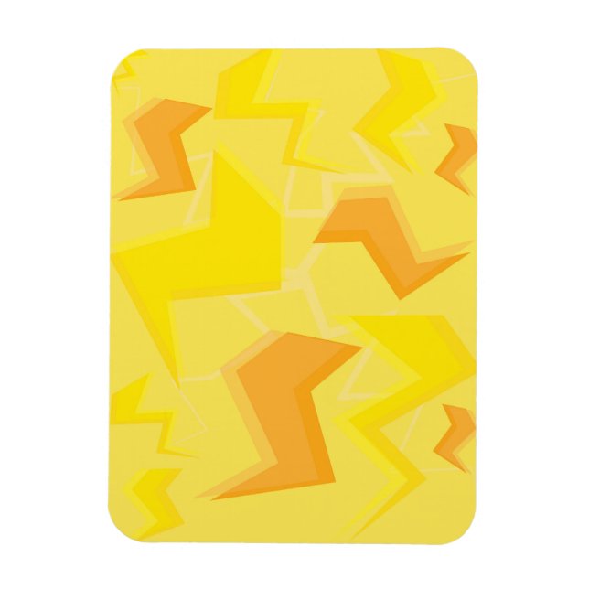 Lightning Pattern Magnet (Vertical)