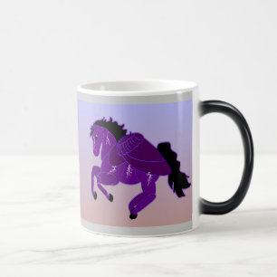 Lightning Pegasus Horse Morphing Mug