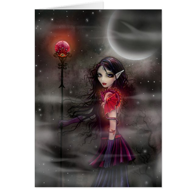 Lightning Stone Fairy Dragon Card (Front)