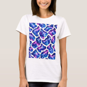 Lightning Storm Galaxy Pattern T-Shirt