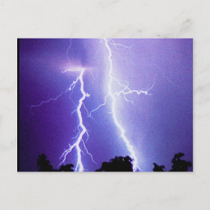 Lightning Storm Postcard