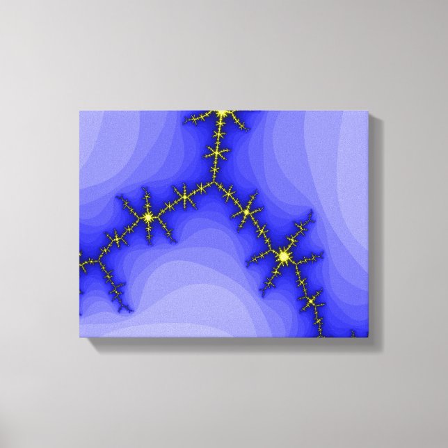 Lightning Strike Canvas Print (Front)