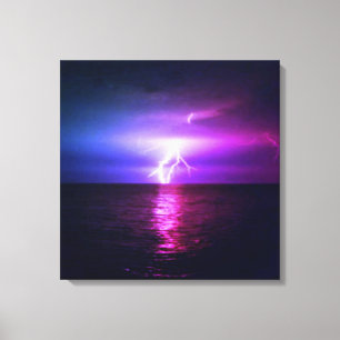 Lightning Strike Canvas Print