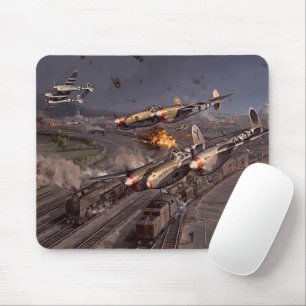 Lightning Strike Mouse Pad