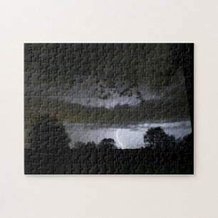 Lightning Strikes Jigsaw Puzzle