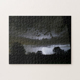 Lightning Strikes Jigsaw Puzzle