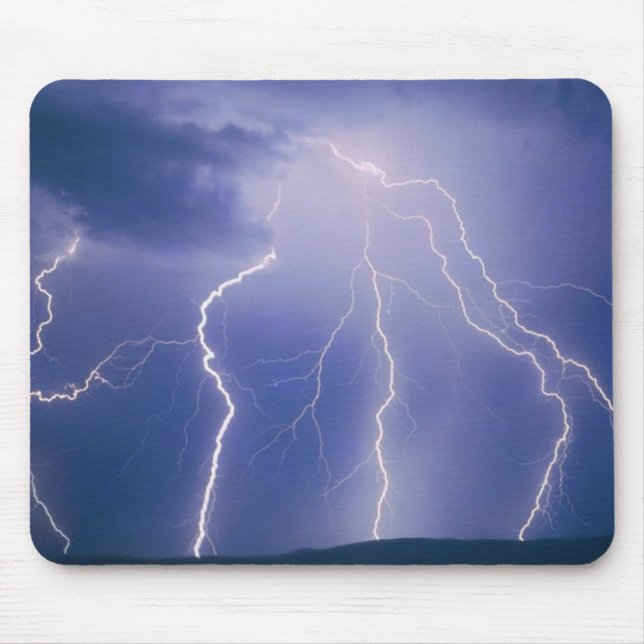 lightning strikes mouse pad (Front)