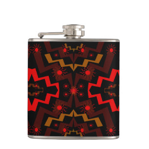 Lightning Suns Hip Flask