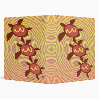 Lightning Turtles 1" Art Binder