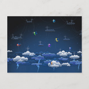 Lightnings Postcard