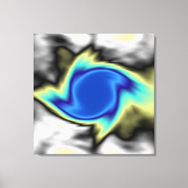 Lights Abstract art Canvas Print (Front)