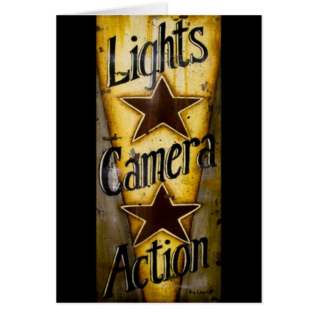 Lights, Camera, Action (Front)