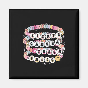 Lights Camera Teach Smile Bracelet Teacher Back To Magnet