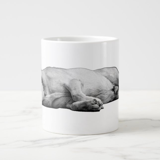 Lights Down, House Kept Large Coffee Mug (Front)