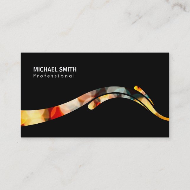Lights | Flowing Elements Business Card (Front)