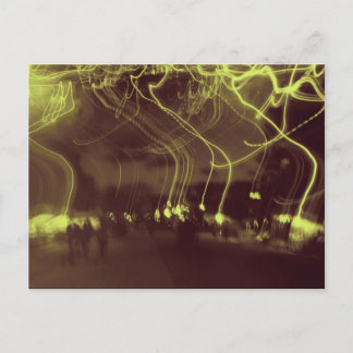 "Lights Go Walking" - Carte postale