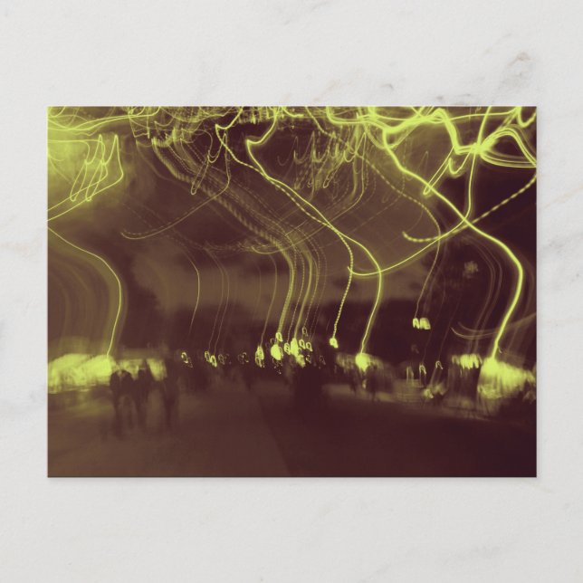 "Lights Go Walking" - Carte postale (Devant)