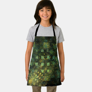 Lights in the City Abstract Art Apron