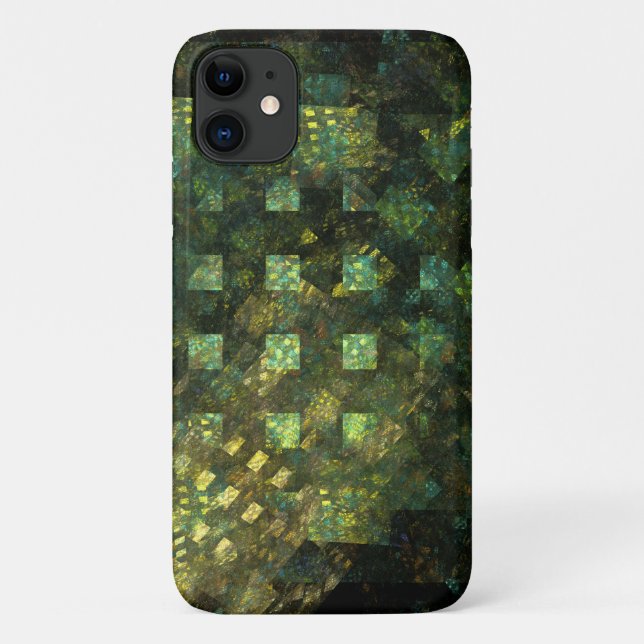 Lights in the City Abstract Art Case-Mate iPhone Case (Back)