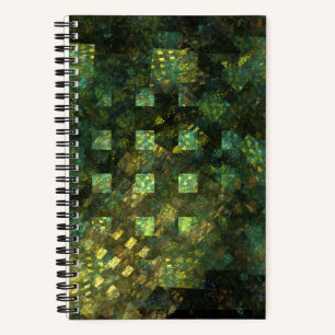 Lights in the City Abstract Art Notebook