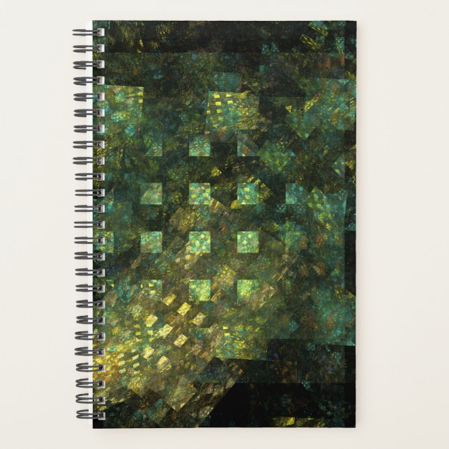Lights in the City Abstract Art Planner (Front)