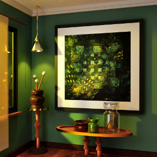 Lights in the City Abstract Art Print