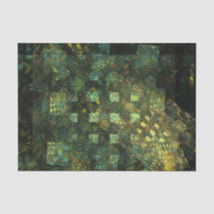 Lights in the City Abstract Art Tissue Paper
