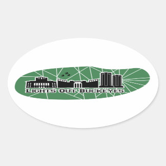 Lights Out Buckeyes Sticker Sheet