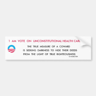 LIGHTS PLEASE BUMPER STICKER