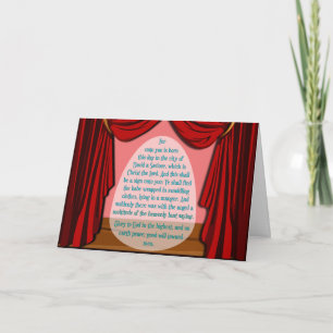 "Lights, Please" Christmas Story Greeting Card