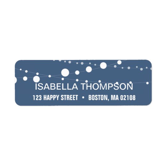Lights Return Address Label