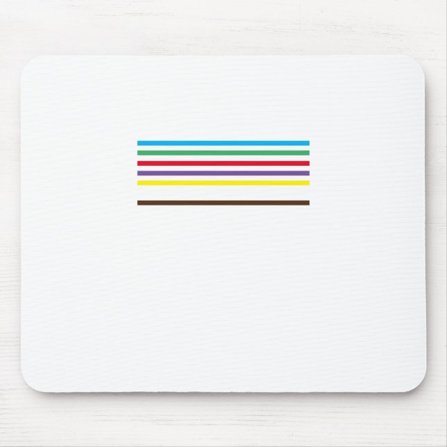 Lightsaber Minimal design Mouse Pad (Front)