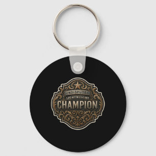 Lightweight Champion Mma Boxing Kickboxing Champ B Keychain