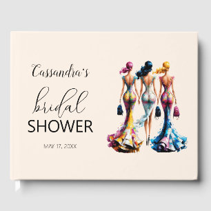 Lightweight Dressing Women Bridal Shower Guest Book
