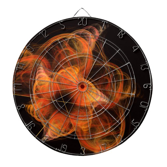 Lightworks Abstract Art Dartboard (Front)