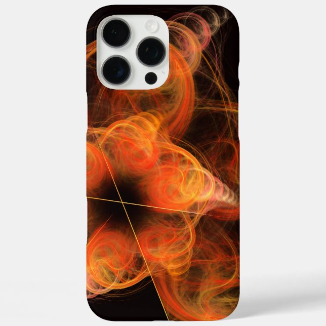 Lightworks Abstract Art Fractal of Fiery Energy Case-Mate iPhone Case (Back)