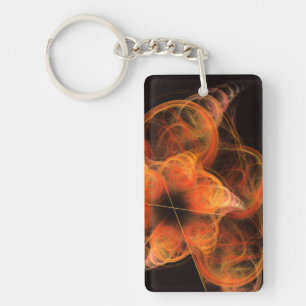 Lightworks Abstract Art Keychain