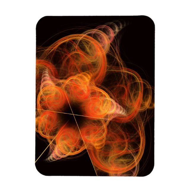 Lightworks Abstract Art Premium Magnet (Vertical)