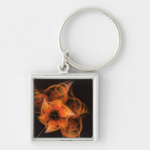 Lightworks Abstract Art Small Keychain