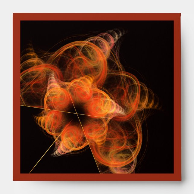 Lightworks Abstract Art Square Envelope (Front)