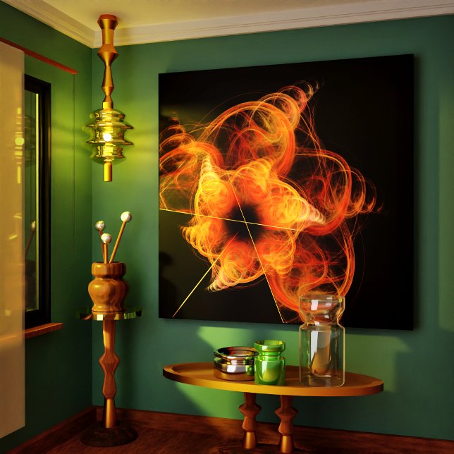 Lightworks Abstract Art Wrapped Canvas Print (Lightworks Abstract Art Wrapped Canvas Print)