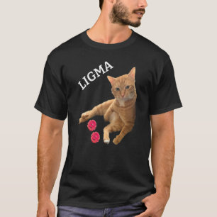 Ligma Joke Cat with toys   T-Shirt