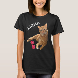 Ligma Joke Cat with toys T-Shirt