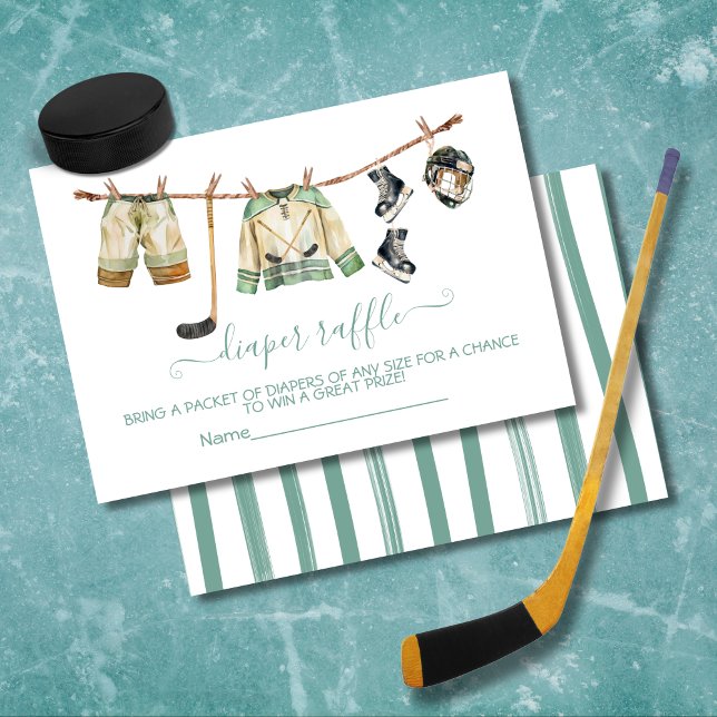 Ligne à linge de hockey sur glace Déchets Carte à  (Créateur téléchargé)